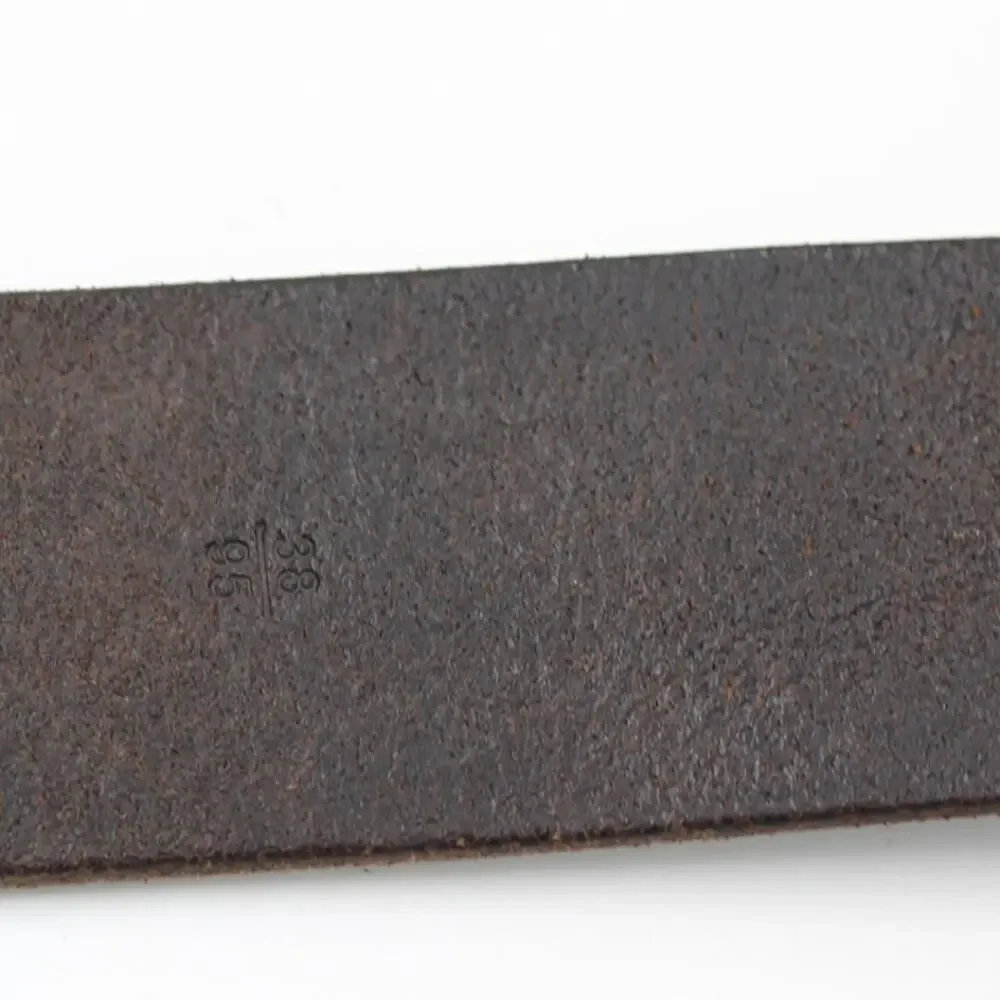 Polo Ralph Lauren Belt Mens 38 95 cm Brown Leather Distressed Casual Workwear